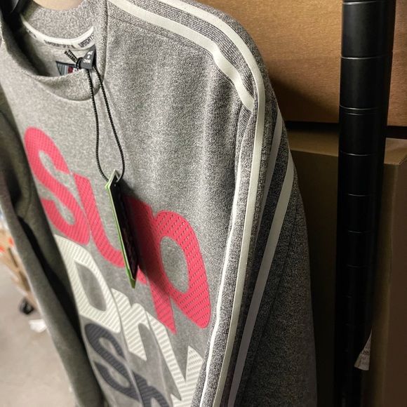 BNWT SuperDry Japan Sweat Shirt Gray - Picture 9 of 12